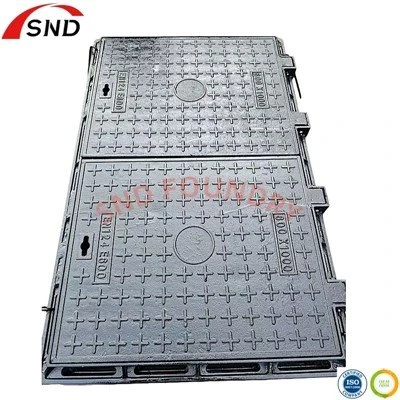 Schachtabdeckung aus duktilem Gusseisen E600